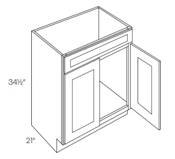 Double Door Sink Base Vanity