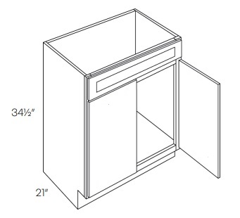 Double Door Sink Base Vanity