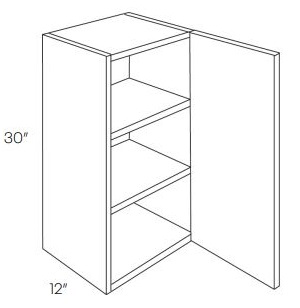 30'' High Single Door