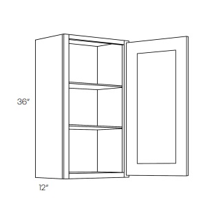 36'' High Single Door