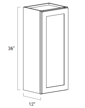 36'' High Single Door