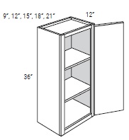 36'' High Single Door