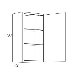 36'' High Single Door