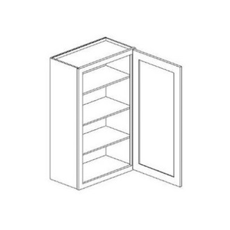 42'' High Single Door 12''-15'' Deep