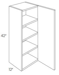 42'' High Single Door