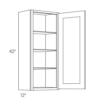 42'' High Single Door