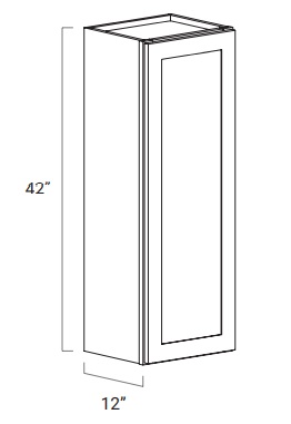 42'' High Single Door