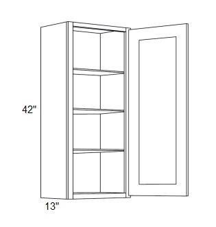 42'' High Single Door