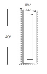 Tall Decorative End