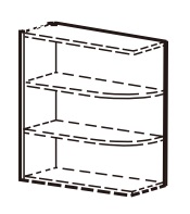 Wall End Shelf