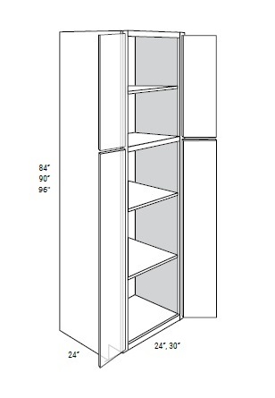 Pantry Cabinet Double Door