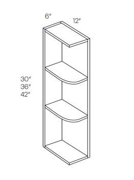 Wall End Shelf