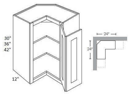 Wall Corner Cabinet