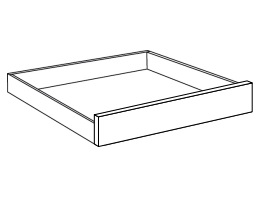 Pull Out Shelves (White Cab Box) - for Pantries
