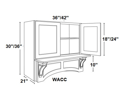 Wood Hood Arched