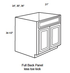 Vanities with Doors