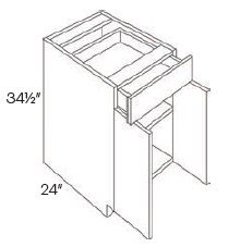 Double Door with Drawer(s) Base