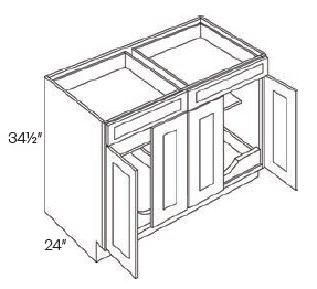 Four  Door with Drawer(s) Base with 2 POS