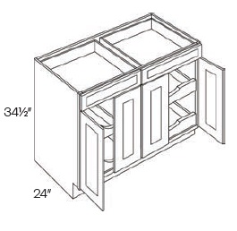 Four  Door with Drawer(s) Base with 4 POS