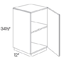 Base End Angle Cabinet