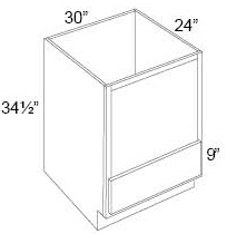 Microwave Base Cabinet