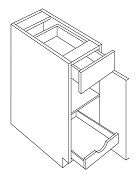 Single Door Base with 1 POS