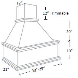 Straight Wood Hood