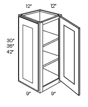 Wall End Cabinet with Doors