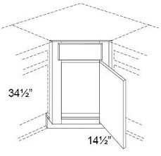 Corner Sink Front