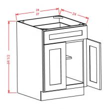 Double Door with Drawers Base