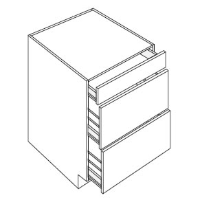 Three Drawer Pack Base
