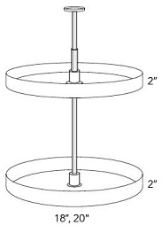 Lazy Susan Turning Tray