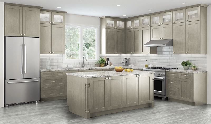 Taupe Linen Shaker
