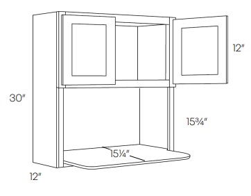 Microwave Wall Cabinet