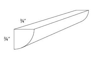 Quarter Round Molding