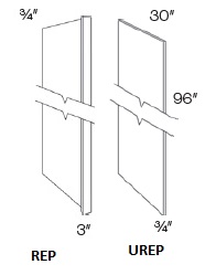 Refrigerator End Panel