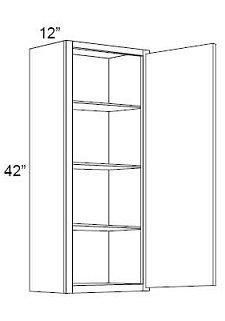 42'' High Single Door