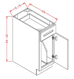 Tray Divider w/ Drawer