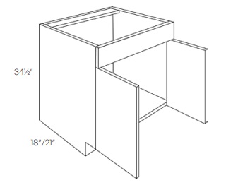 Double Door Sink Base Vanity