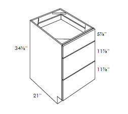 Vanity Drawer Base Cabinet