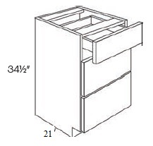 Vanity Drawer Base Cabinets