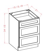 Vanity Drawer Base