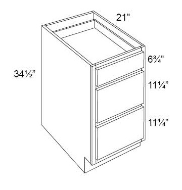 Vanity Drawer Base Cabinets