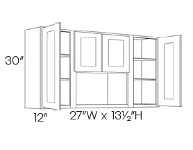 30'' High Open