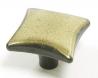  M255 Square knob in Dark Antique Brass 