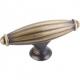  618ABSB Knob in Antique Brushed Satin Brass 