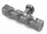  M739 Twisted T Handle in Pewter 